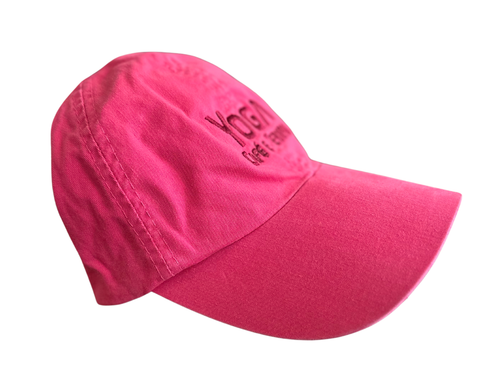 Boné Café Yoga e Terapia Rosa