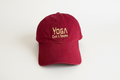 Boné Yoga Café e Terapia Bordô