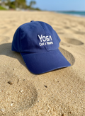 Boné Yoga Café e Terapia Azul